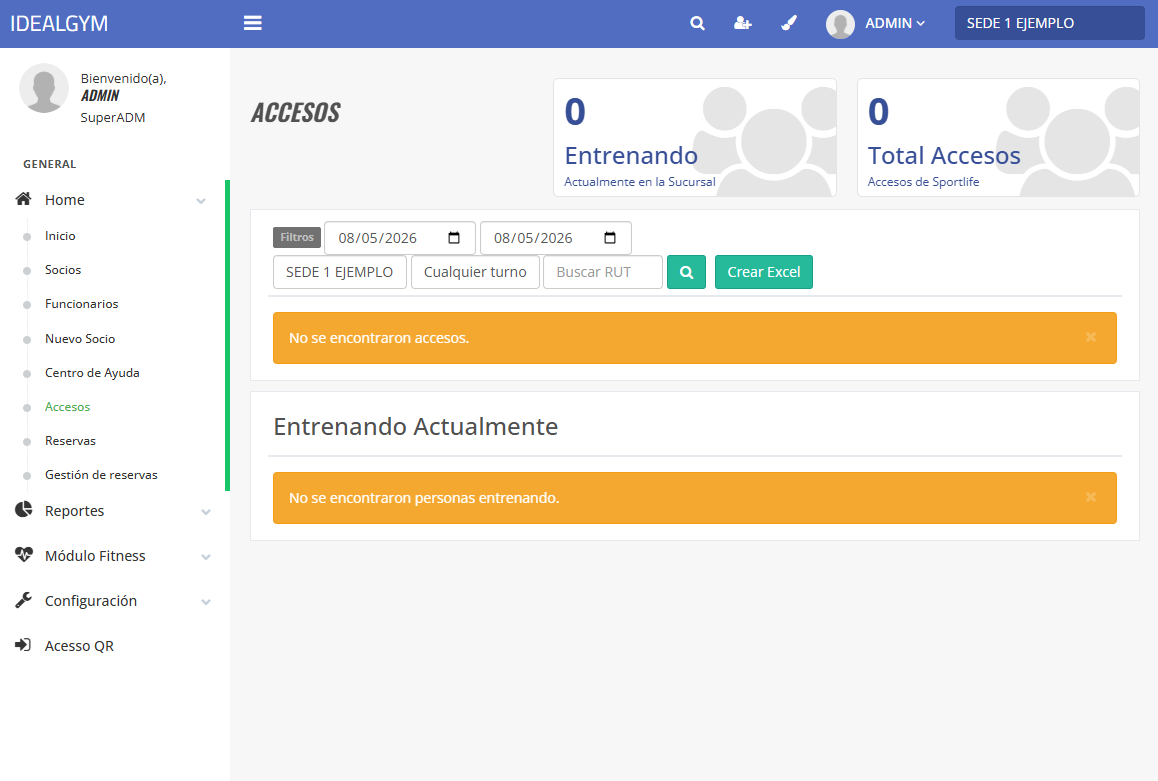 Fichero de Socios